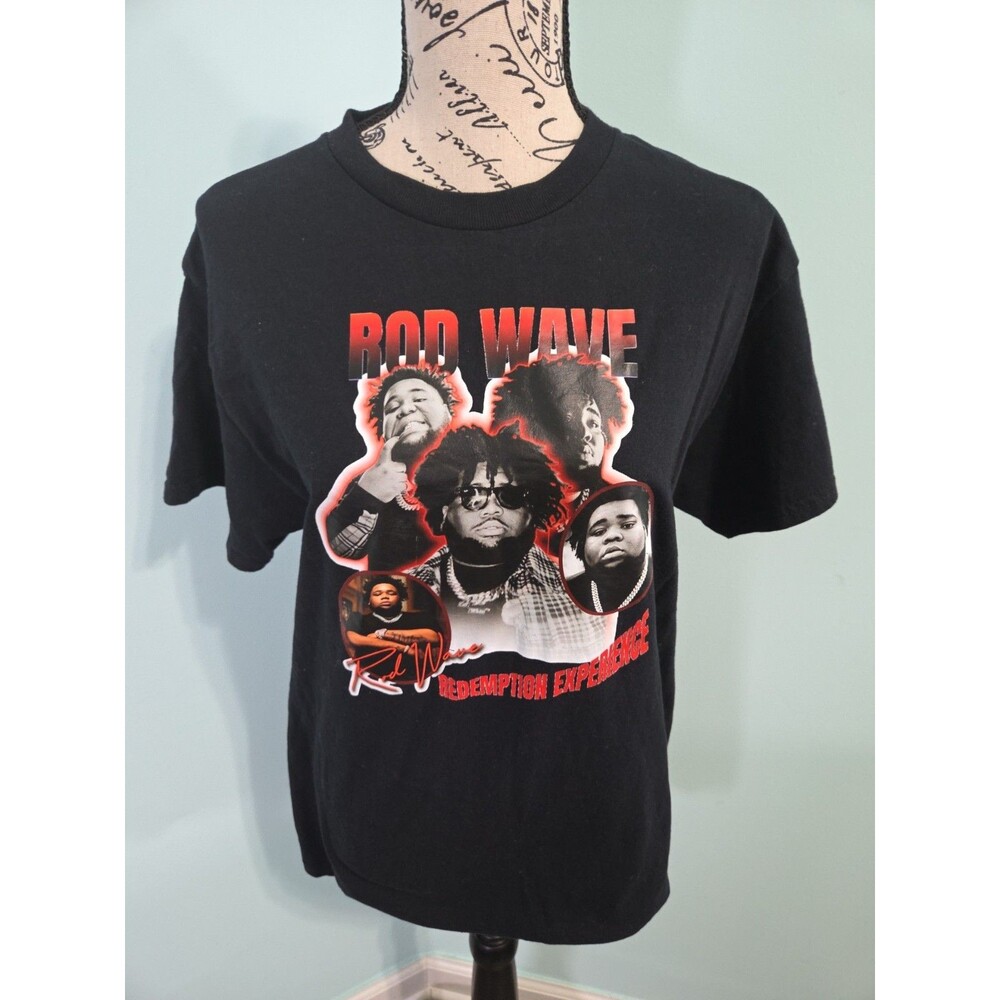 Rod wave redemption experience concert tshirt medium